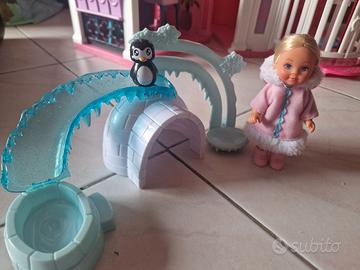 baby Barby con pinguino 