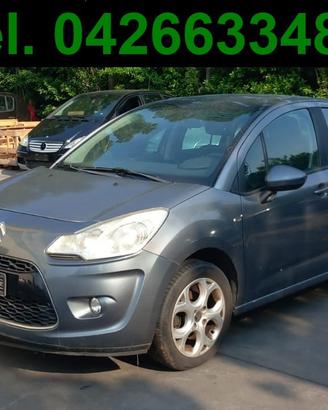 Ricambi CITROEN C3 2° SERIE 1.1 benzina -NO MOTORE
