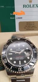 Rolex seadweller 126600 scritta rossa 2018