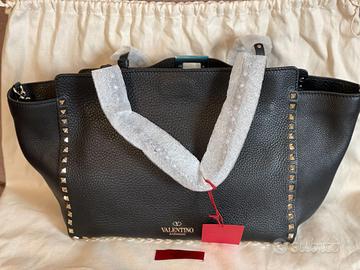 Borsa Valentino Garavani Rockstud nera - Nuova