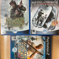 Giochi Medal of honor play station 2
