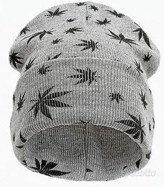 🍂 Berretto beanie fantasia floreale nuovo 🍁