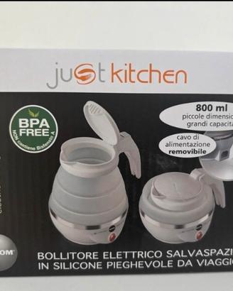 Bollitore da viaggio richiudibile