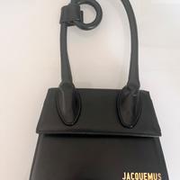 Jacquemus pelle nera media