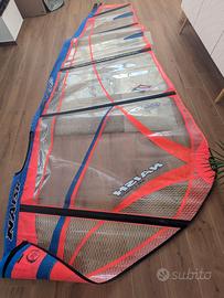 Vela Naish Edge 5.0 m² – wave/freeride 5 stecche