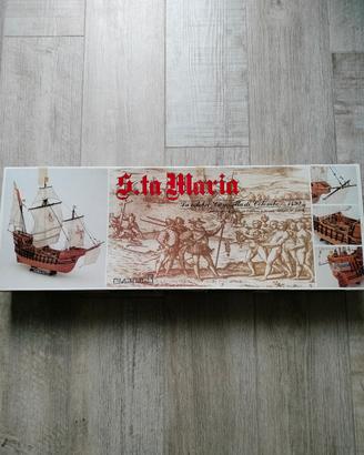 Modello navale vintage Santa Maria (C. Mamoli)