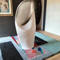 lampada foglia argento