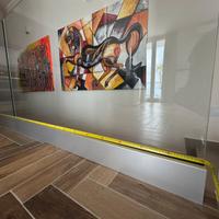 PARAPETTO IN VETRO BALAUSTRA RINGHIERA