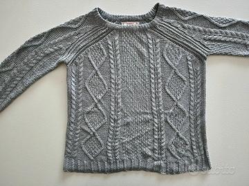 Maglione grigio Pull&Bear in cotone