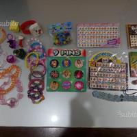 Gioielli gioco bracciali spille hellokitty bambina