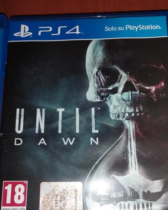 UNTIL DAWN PS4