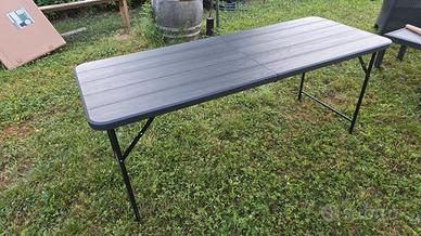 tavolo da giardino pieghevole 