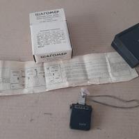 Pedometro per sportivi. Oggetto vintage.