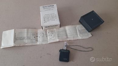 Pedometro per sportivi. Oggetto vintage.