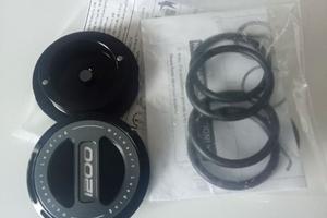 Tappi copriforo dado forcellone telaio BMW 45 mm.