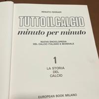 Libri del calcio edizione intera 8 volumi 