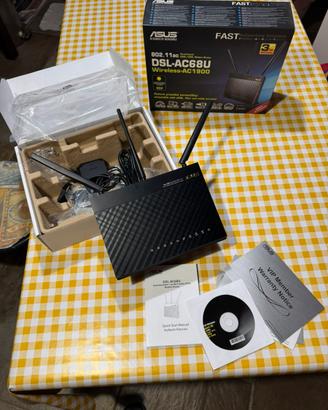 ASUS DSL AC68U + ASUS RP AC52