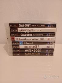 Lotto 8 giochi ps3