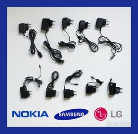 Caricabatteria originali Nokia - Samsung - LG