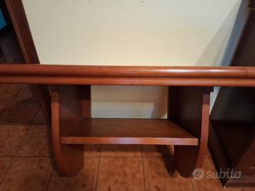 mensola pesante in legno.