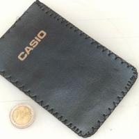 Custodia Calcolatrice Casio vintage similpelle NO