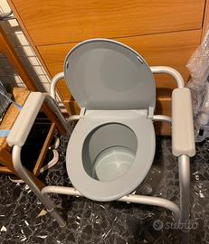 Sedia WC anziani