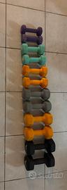 Set Manubri Esagonali da 1.5 a 6 kg (44kg)