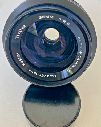 Vivitar 35mm f2.8 Wide Auto M42 Mount Lens