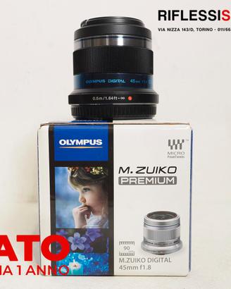 USATO OLYMPUS M.ZUIKO 45MM F/1.8