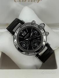 Cartier Pasha Seatimer W31088U2 year 2008 full set