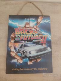 Poster in Legno Ritorno al Futuro parte 2