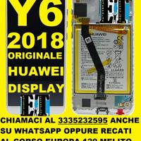 Huawei Y6 2018 Originale Service Pack Display Lcd