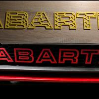 Scritta Griglia Anteriore Abarth 500/595 lettere