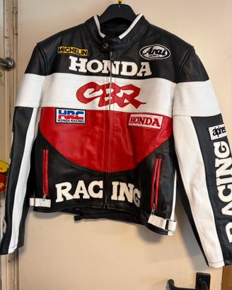 Giacca vintage Honda CBR Real Leather
