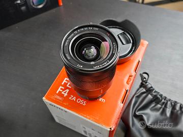 Sony 16-35 F4 Zeiss obiettivo Full Frame