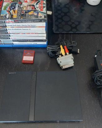 Console PS2 Slim Funzionante + Giochi (GTA, GT3...