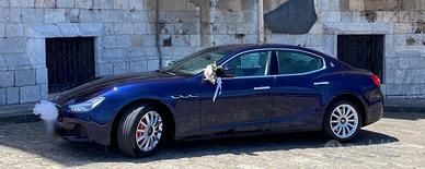 Noleggio Maserati ghibli per matrimoni