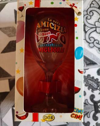 Calice da Vino "La Vera Amicizia"
