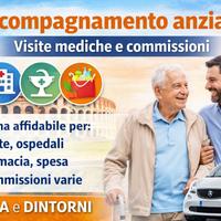 Accompagnatore per anziani - Visite, Ospedali, Ecc