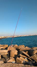 canna pesca surf casting