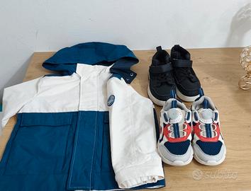 lotto abbigliamento bambino 