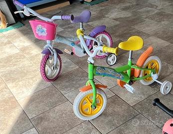 Bici bambino e bambina