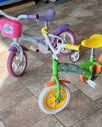 Bici bambino e bambina