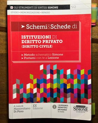 Schemi e schede diritto privato (civile) - Simone