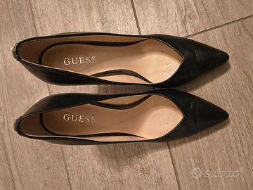 Décolleté GUESS in pelle nera - Taglia 38