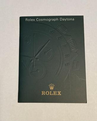 Rolex libretto Daytona 555.05 De - 6 - 3.2000.