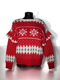 Maglione natalizio VICOLO nuovo taglia unica