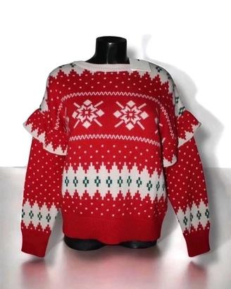 Maglione natalizio VICOLO nuovo taglia unica