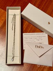 DoDo collana lucchetto in argento 925