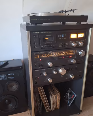 Impianto HiFi Vintage TELEFUNKEN Completo